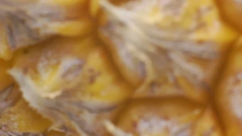Pineapple cut on basket Stock Footage 118115414