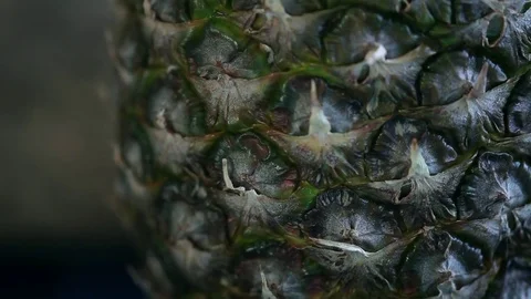 Pineapple delicious sweet fruit Stock Footage 73724437