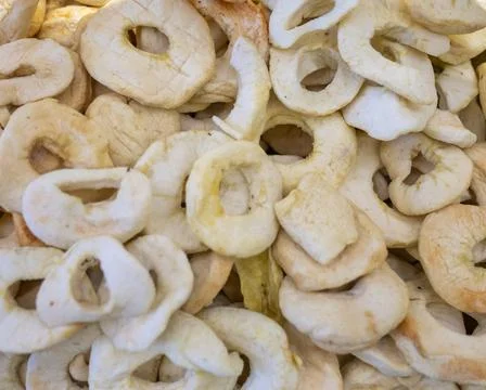 Pineapple dried fruit Stock Photos