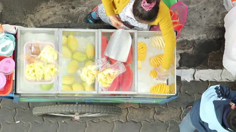 Pineapple Stock Footage 23247894