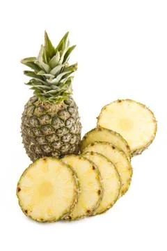 Pineapple fruit Stock Photos