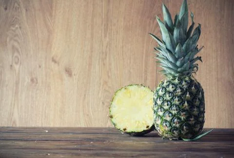 Pineapple fruit Stock Photos
