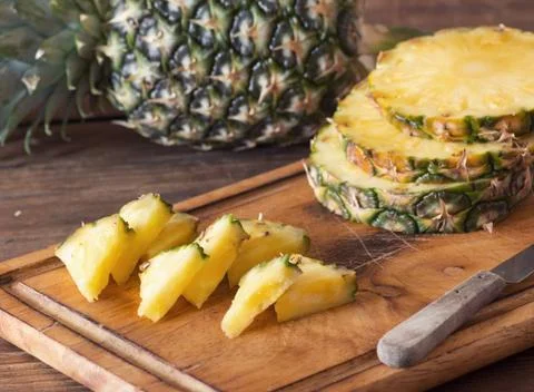 Pineapple fruit Stock Photos