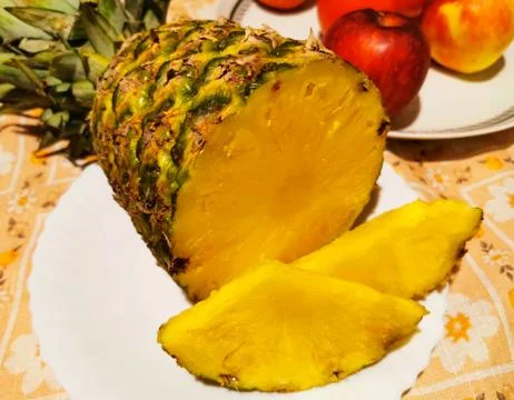 Pineapple fruit Stock Photos