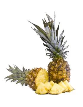 Pineapple fruits Stock Photos