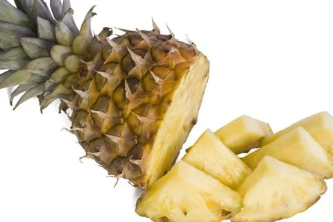 Pineapple fruits Stock Photos