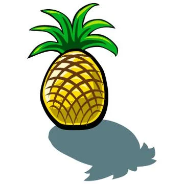 Pineapple Illustrazione stock