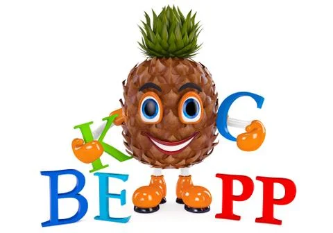 Pineapple Stock Illustration