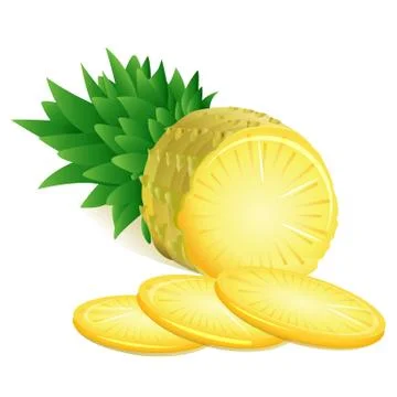 Pineapple Stock Illustration