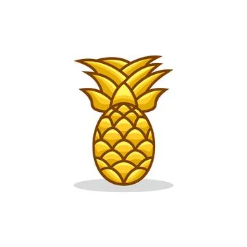 Pineapple Stock Illustration