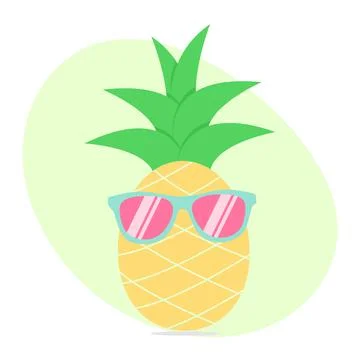 Pineapple Stock Illustration