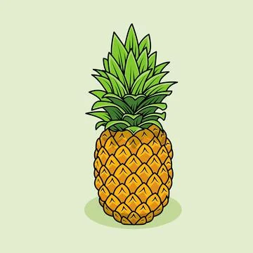 Pineapple Stock Illustration