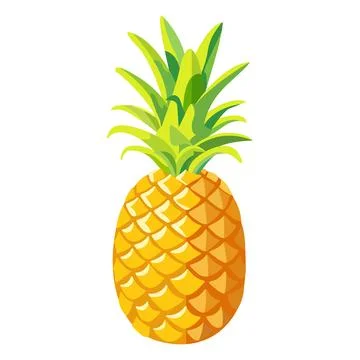 Pineapple Stock Illustration