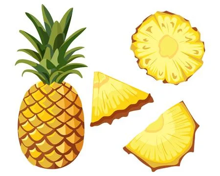 Pineapple Stock Illustration