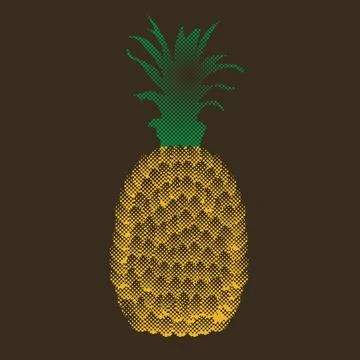 Pineapple Illustrazione stock