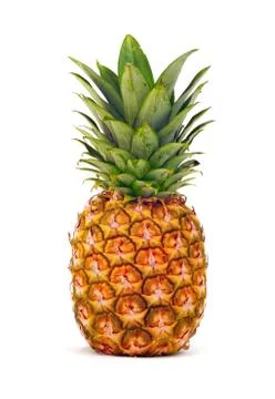 Pineapple isolated Stock Photos
