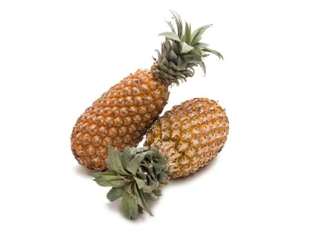 Pineapple isolated Stock Photos