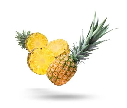 Pineapple isolated Stock Photos