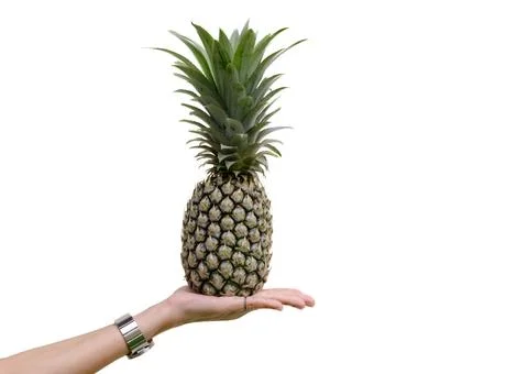 Pineapple isolated Stock Photos