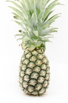 Pineapple isolated on white background Stock Photos