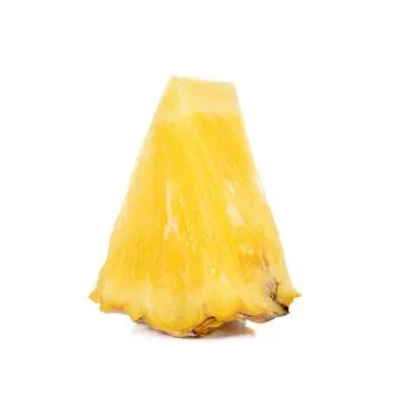 Pineapple isolated on the white background Stock Photos