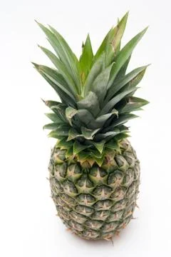Pineapple isolated on a white background Stock Photos