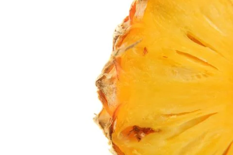 Pineapple isolated on white background Stock Photos