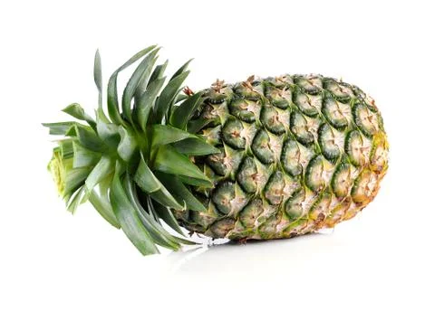 Pineapple isolated on white background Stock Photos
