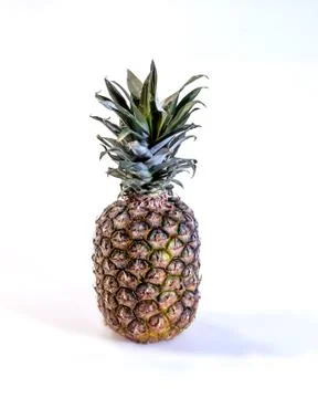 Pineapple isolated on white background. Stock-Fotos