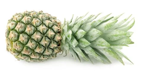 Pineapple isolated on white background Stock Photos