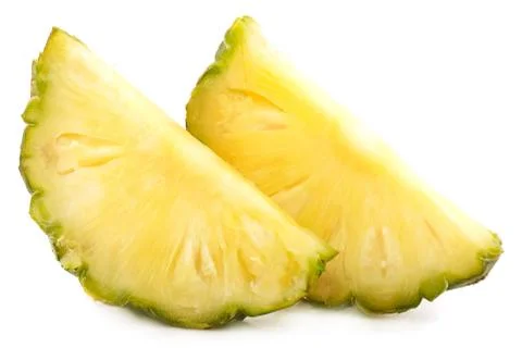 Pineapple isolated on white background Stock Photos