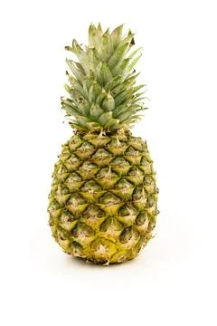 Pineapple isolated on white background. Stock Photos