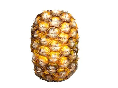 Pineapple isolated on white background Foto stock