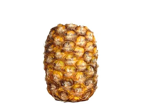 Pineapple isolated on white background Stock Photos