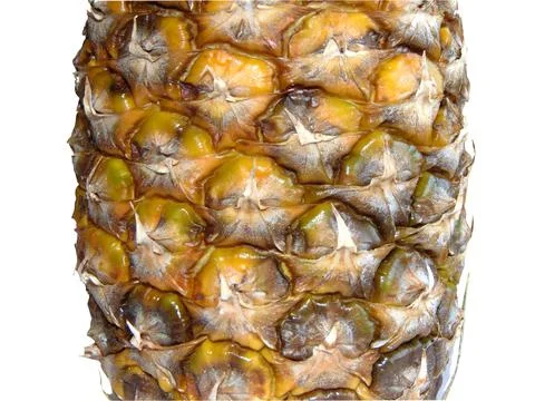 Pineapple isolated on white background Photos
