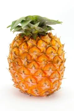 Pineapple isolated on white 写真素材