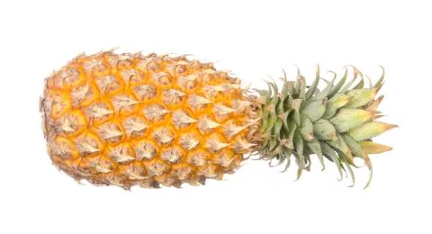 Pineapple isolated on white Stock Photos