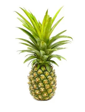 Pineapple isolated on white Stock Photos