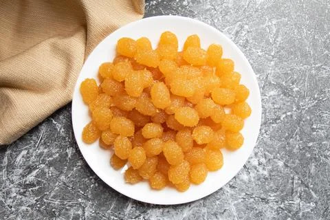 Pineapple jam tart Stock Photos