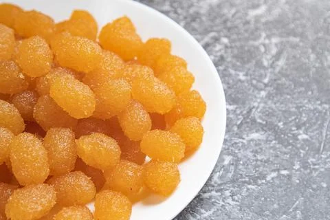 Pineapple jam tart Stock Photos