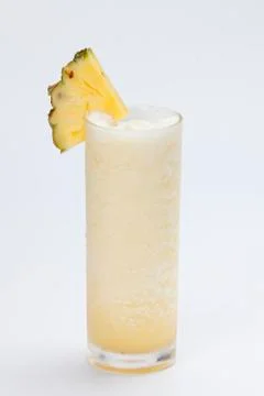 Pineapple juice Stock Photos