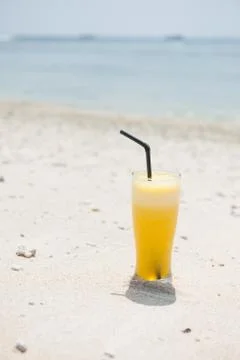 Pineapple Juice Stock Photos