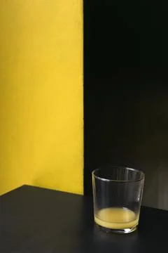 Pineapple Juice on table Stock Photos