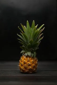 Pineapple with leaves. Stock Photos