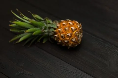 Pineapple with leaves. Stock Photos