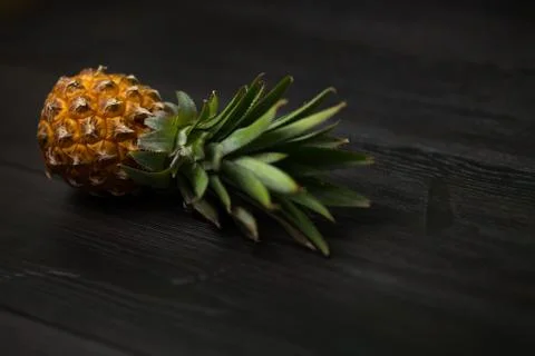 Pineapple with leaves. Stock Photos
