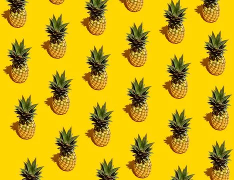 Pineapple pattern Stockfoto's