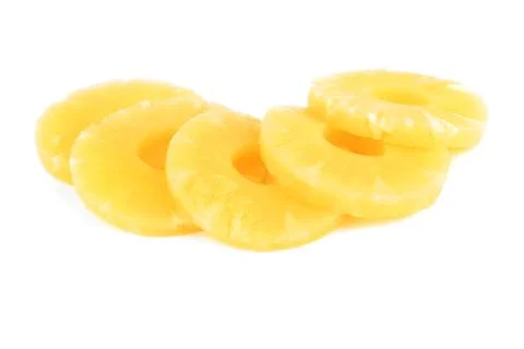 Pineapple rings Foto stock