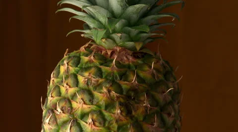Pineapple rotating Vidéo 22966778