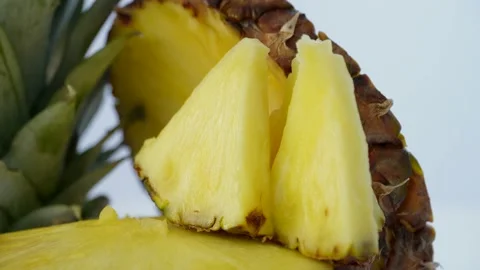Pineapple rotation on white background 動画素材 237430620